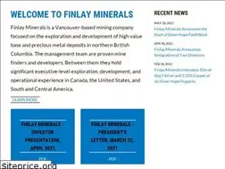 Sites similar to finlayminerals.com
