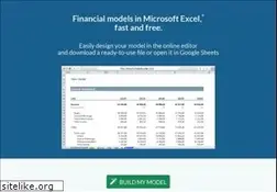 Sites similar to finmodelbuilder.com