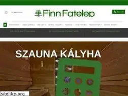 Sites similar to finnfatelep.hu