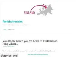 Sites similar to finnishchronicles.wordpress.com