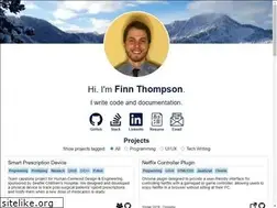 Sites similar to finnthompson.me