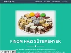 Sites similar to finomhazisuti.hu