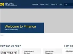 Sites similar to finops.umich.edu