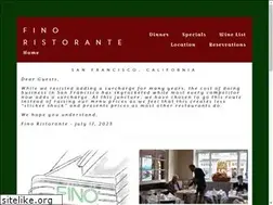 Sites similar to finoristorante.squarespace.com