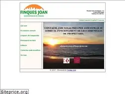 Sites similar to finquesjoan.com