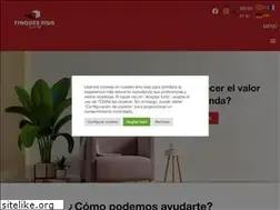 Sites similar to finquesrius.com