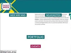 Sites similar to fintechweek.de