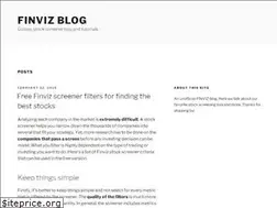 Sites similar to finviz.io