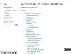 Sites similar to fio.readthedocs.io