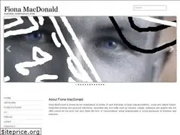Sites similar to fiona-macdonald.net