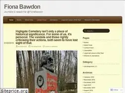 Sites similar to fionabawdon.com