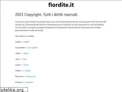Sites similar to fiordite.it