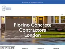 Sites similar to fiorinoconcrete.com