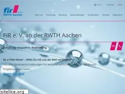 Sites similar to fir.rwth-aachen.de