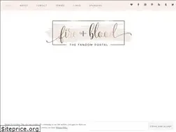 Sites similar to fireandblood.org