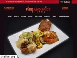Sites similar to fireandspicebistro.com