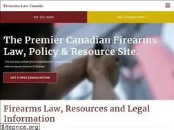 Sites similar to firearmslaw.ca