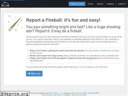 Sites similar to fireballs.amsmeteors.org