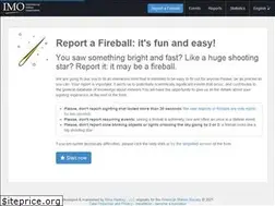 Sites similar to fireballs.imo.net