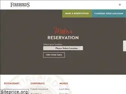 Sites similar to firebirdsrestaurants.com