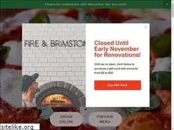 Sites similar to firebrimstoneeatery.com