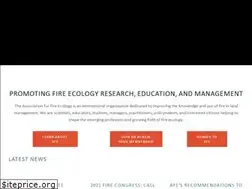 Sites similar to fireecology.org
