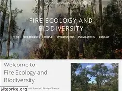Sites similar to fireecologyandbiodiversity.com