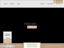 Sites similar to firefishrestaurant.co.za