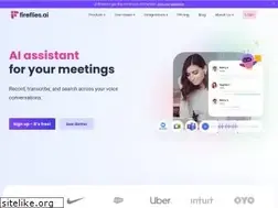 Sites similar to fireflies.ai