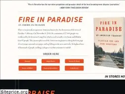 Sites similar to fireinparadisebook.com