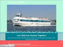 Sites similar to fireislandferries.com