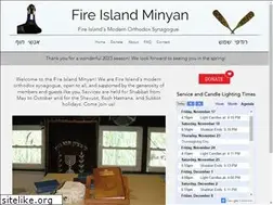 Sites similar to fireislandminyan.org