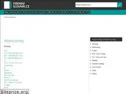 Sites similar to firemnislovnik.cz