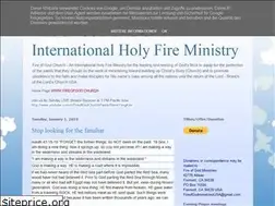 Sites similar to fireofgodservants.blogspot.com