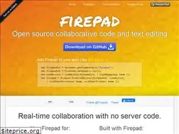 Sites similar to firepad.io