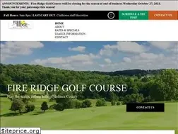 Sites similar to fireridgegolfcourse.com