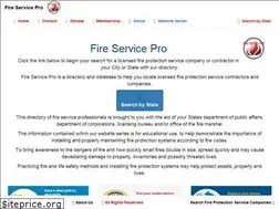 Sites similar to fireservicepro.com