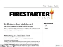 Sites similar to firestarterfund.com