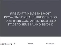 Sites similar to firestartr.co
