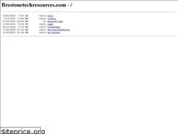 Sites similar to firestonetechresources.com