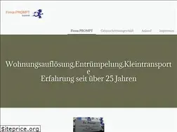 Sites similar to firma-prompt.de