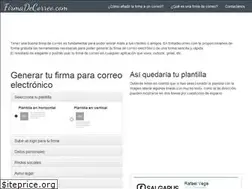 Sites similar to firmadecorreo.com