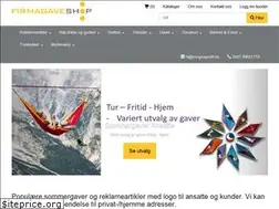 Sites similar to firmagaveshop.no