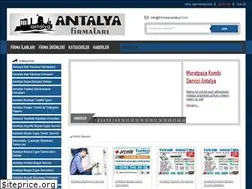 Sites similar to firmalariantalya.com