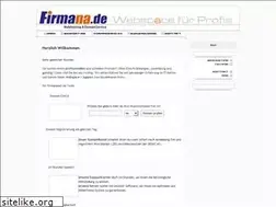 Sites similar to firmananet.de