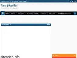 Sites similar to firmasikayetleri.blogspot.com