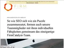 Sites similar to firmcatalyst.de