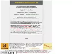 Sites similar to firmen-datenbanken.de