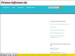 Sites similar to firmen-informer.de