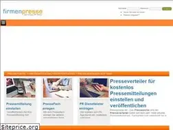 Sites similar to firmen-presse.de